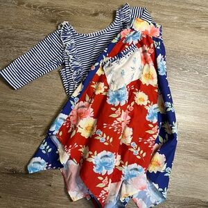 Size 7 Be Girl Top and skirt set